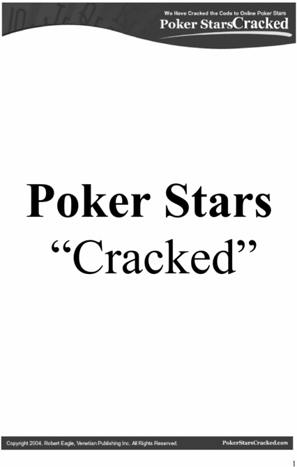 Product picture Pokerstars Cracked
